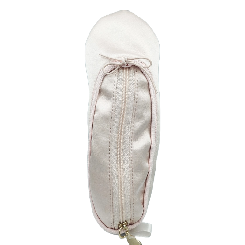 Peony Blush Satin Ballet Pencil Case