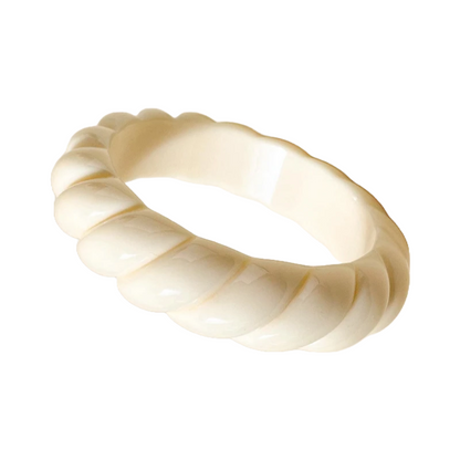 Dancing Wave Resin Bangle