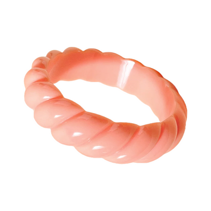 Dancing Wave Resin Bangle