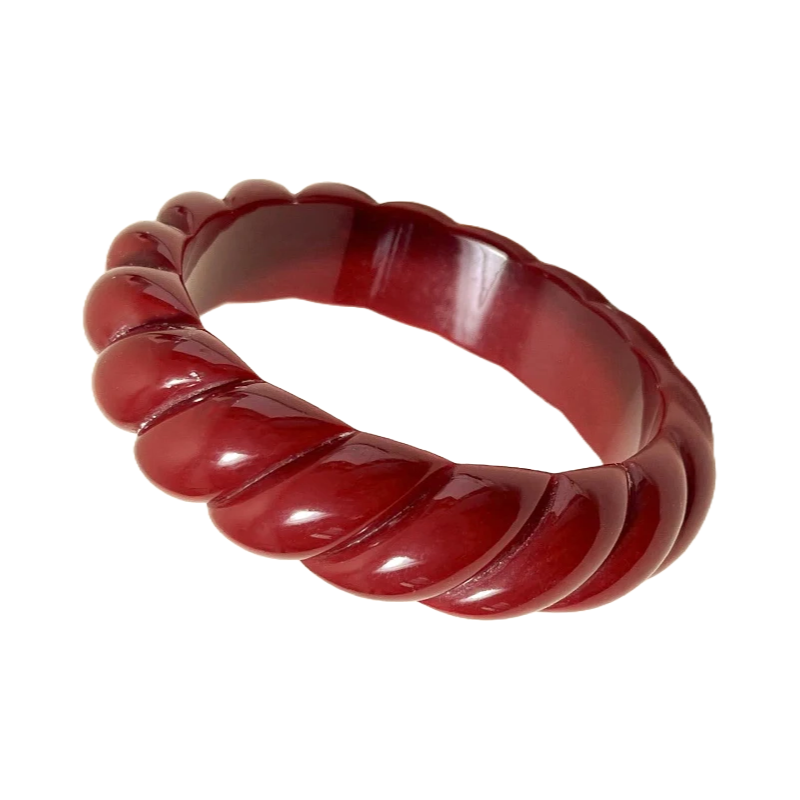 Dancing Wave Resin Bangle