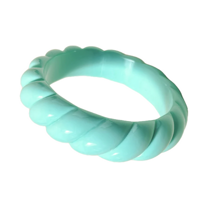 Dancing Wave Resin Bangle