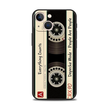 Happy Tune Cassette Tape iPhone Case