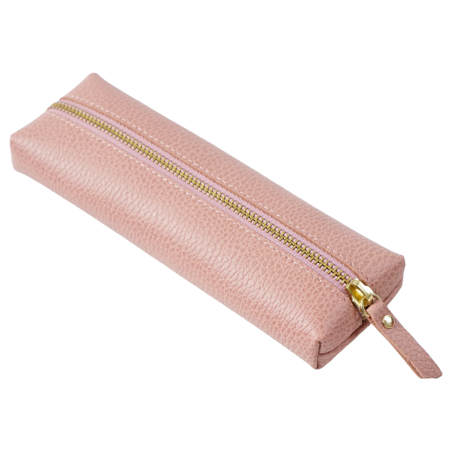 Misty Leather Pencil Bag