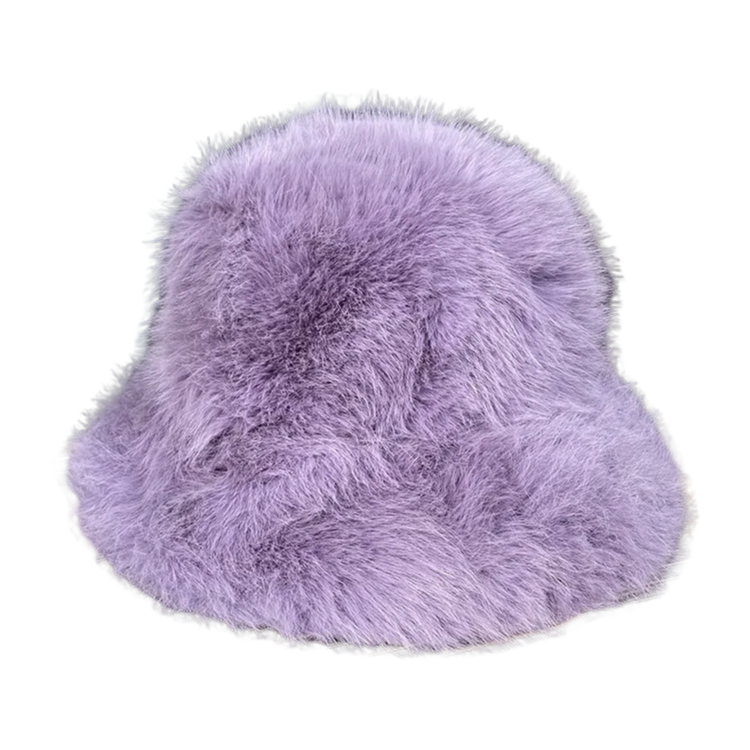 Snowfancy Oversized Fluffy Bucket Hat