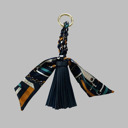 Money Doesn't Lie Hand-woven Silk Tassel Keyring