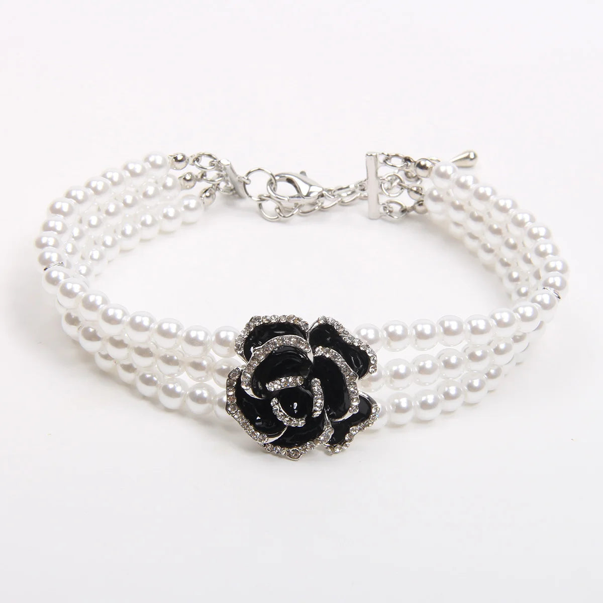 The Rose Bling Small Pet Collar