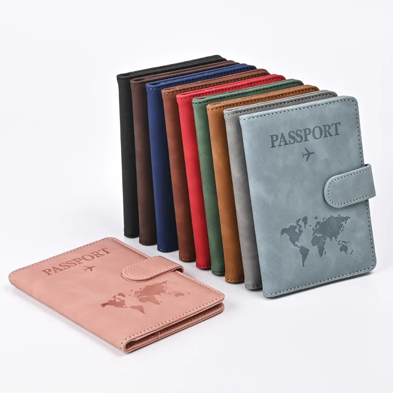 Magic Globe Passport Holder Wallet