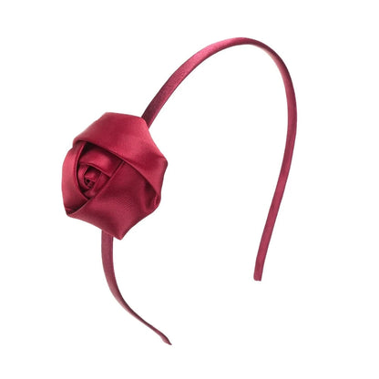 Satin Rose Hairband