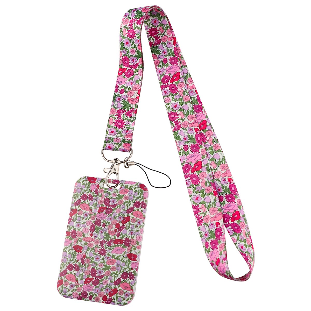 Pleasant Bush Neck Strap & Card Holder