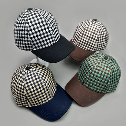 Team Player Houndstooth Baseball Cap