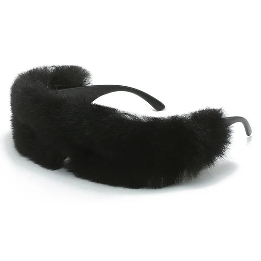 Punk Soft Fur Sunglasses