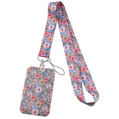 Pleasant Bush Neck Strap & Card Holder