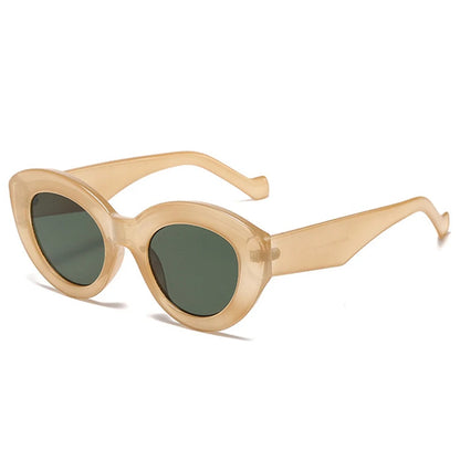 Madame Dour Oversized Cat Eye Sunglasses