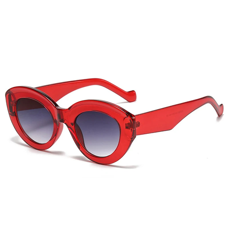 Madame Dour Oversized Cat Eye Sunglasses