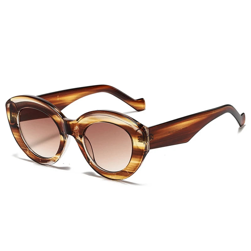 Madame Dour Oversized Cat Eye Sunglasses