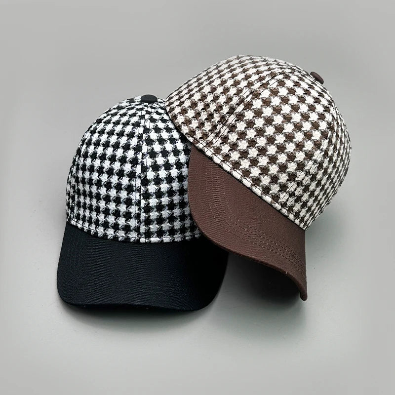 Team Player Houndstooth Baseball Cap