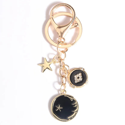 Night Black Sky Keyring