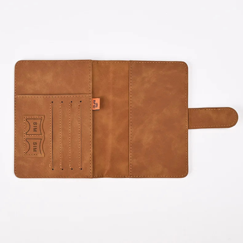 Magic Globe Passport Holder Wallet