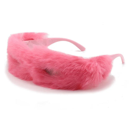 Punk Soft Fur Sunglasses