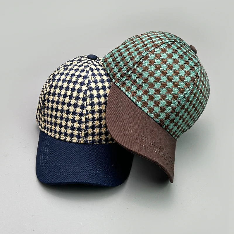 Team Player Houndstooth Baseball Cap