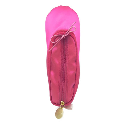 Peony Blush Satin Ballet Pencil Case