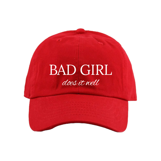 BAD GIRL dad cap