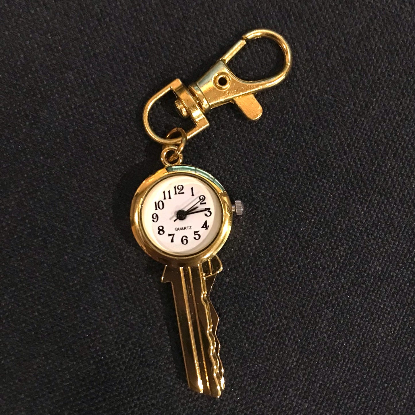 Little Beat Vintage Keyring Necklace Watch