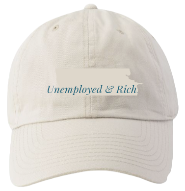 unemployed & rich dad cap