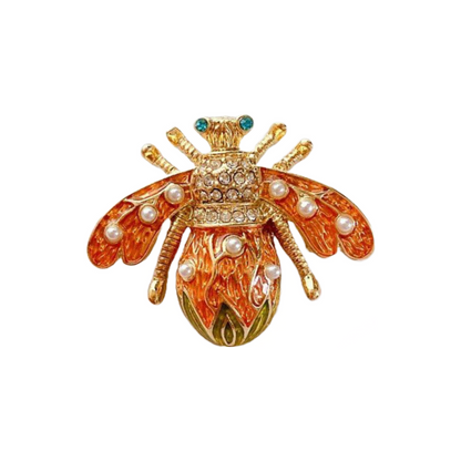 Gummy Bee Enamel Brooch