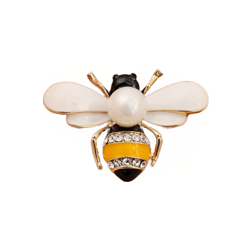 Gummy Bee Enamel Brooch