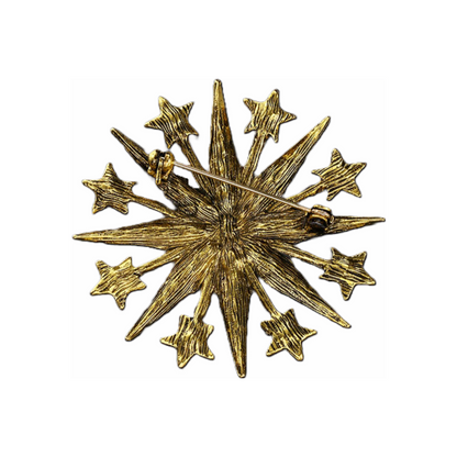 Maia Star Brooch