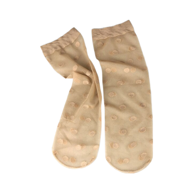 Polka Dot Nylon Socks